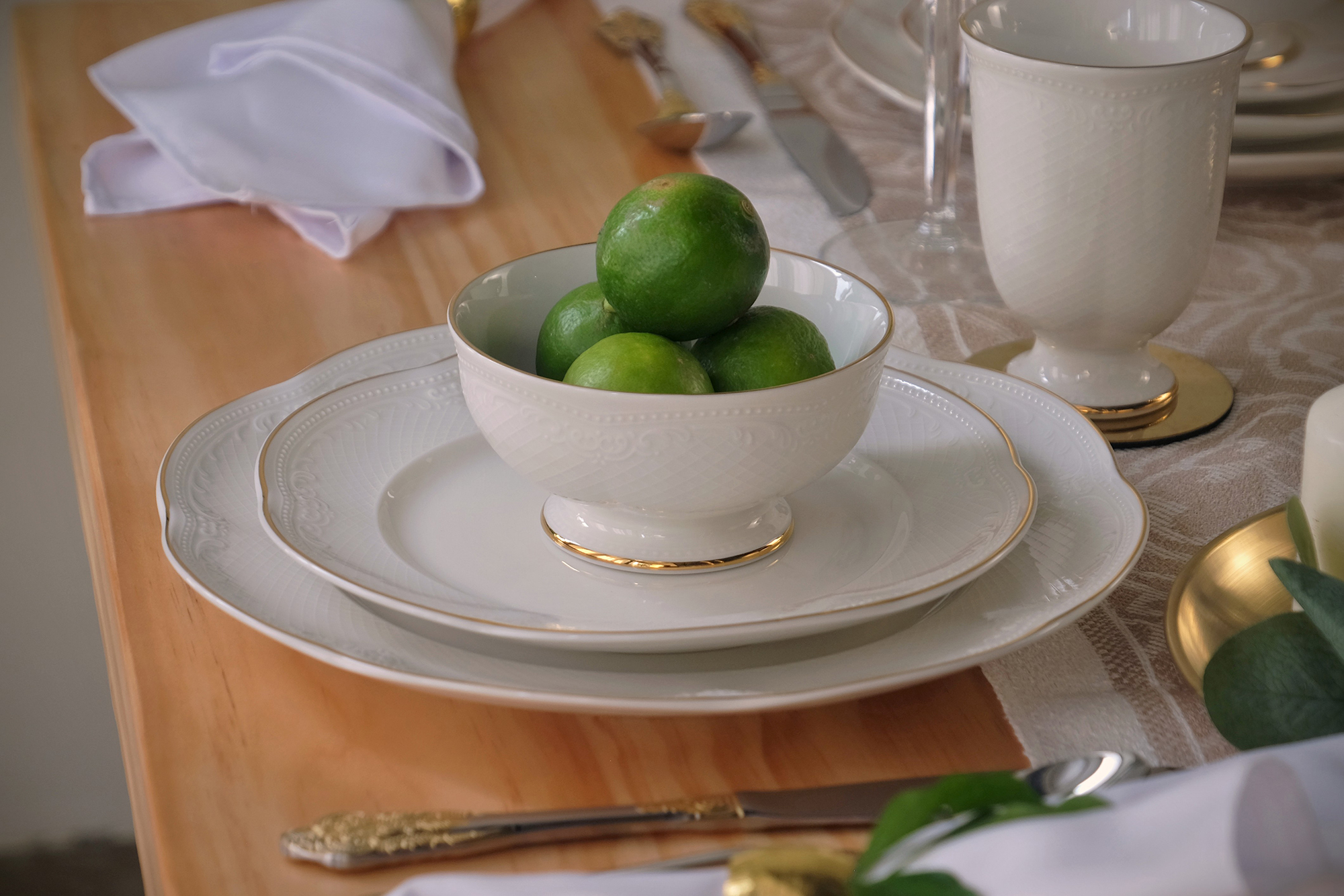 Noble Gold Dessert Plate
