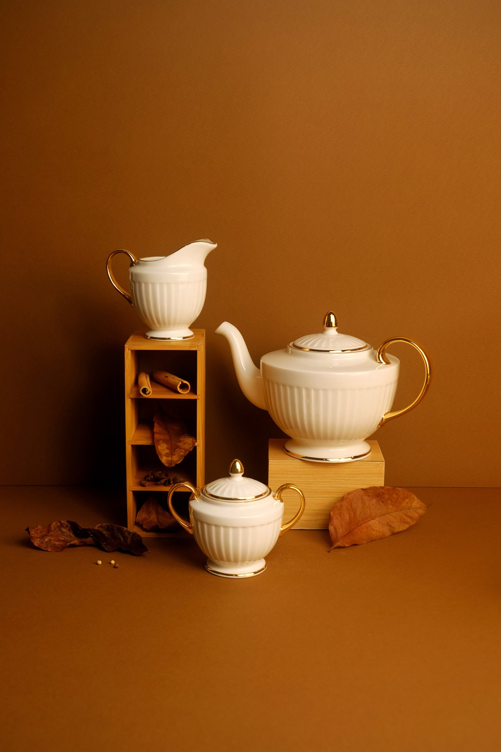 Drape Gold Creamer