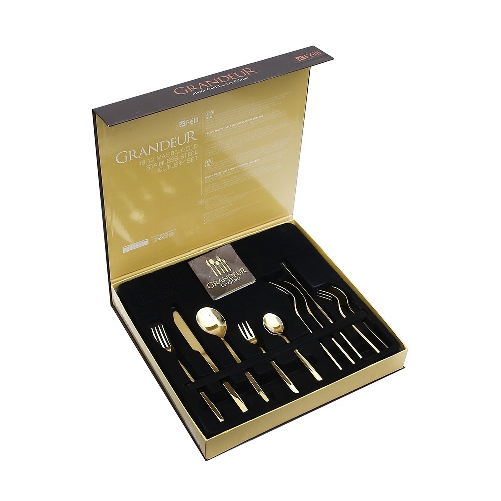 Grandeur Mastic Gold Cutlery Set 10pcs