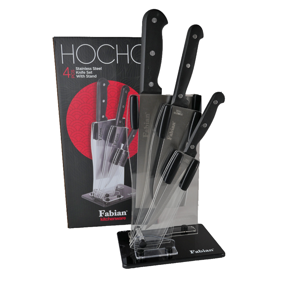 Fabian HOCHO ABS Handle Knife Set 4pcs