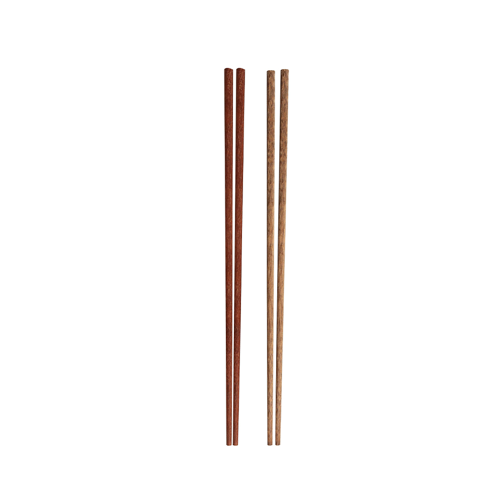 Wooden Long Chopstick Set - Wooden (2 Pairs)