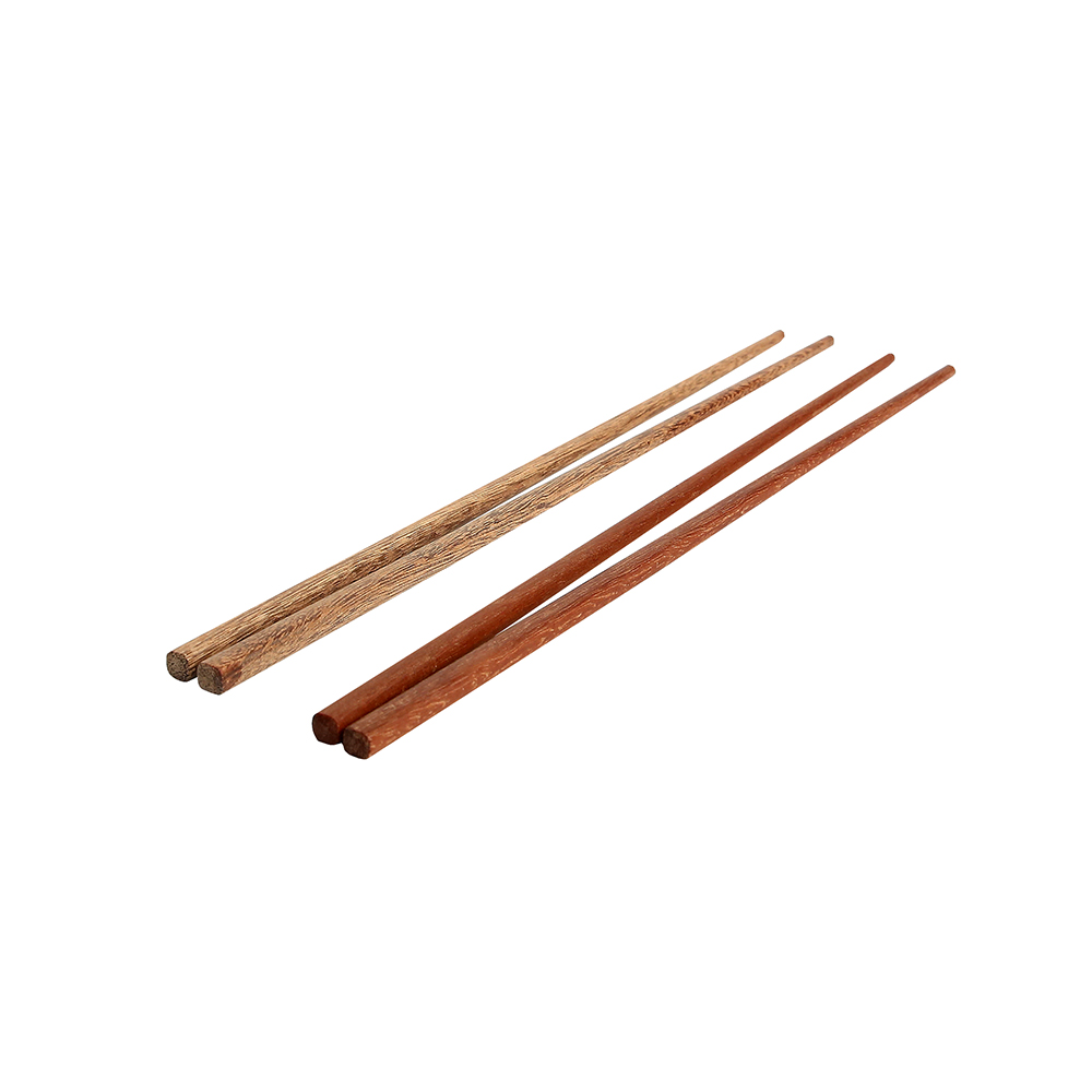 Wooden Long Chopstick Set - Wooden (2 Pairs)