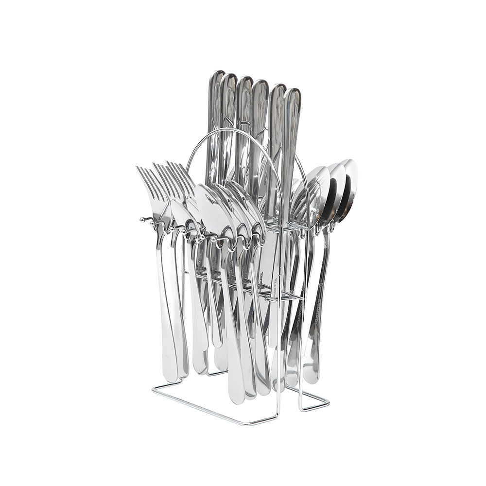 Arezzo Cutlery With Stand Set 24pcs