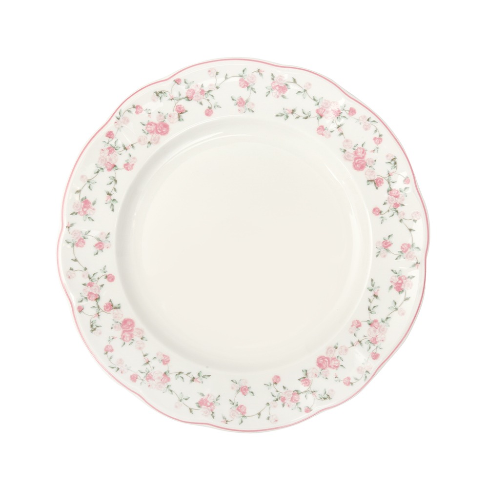 La Vie En Rose Dinner Plate