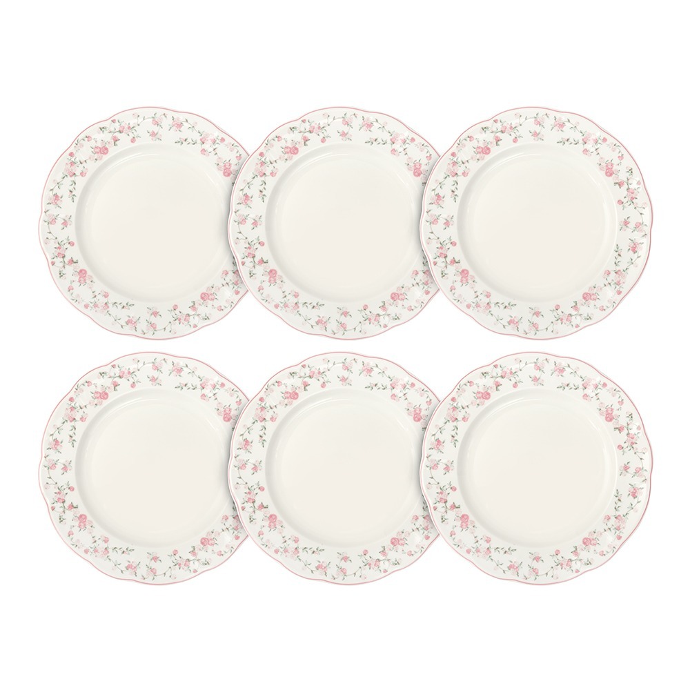 La Vie En Rose Dinner Plate