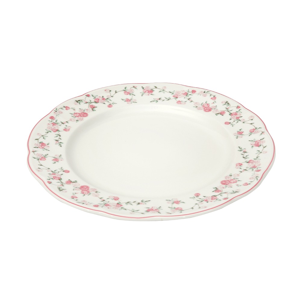 La Vie En Rose Dinner Plate