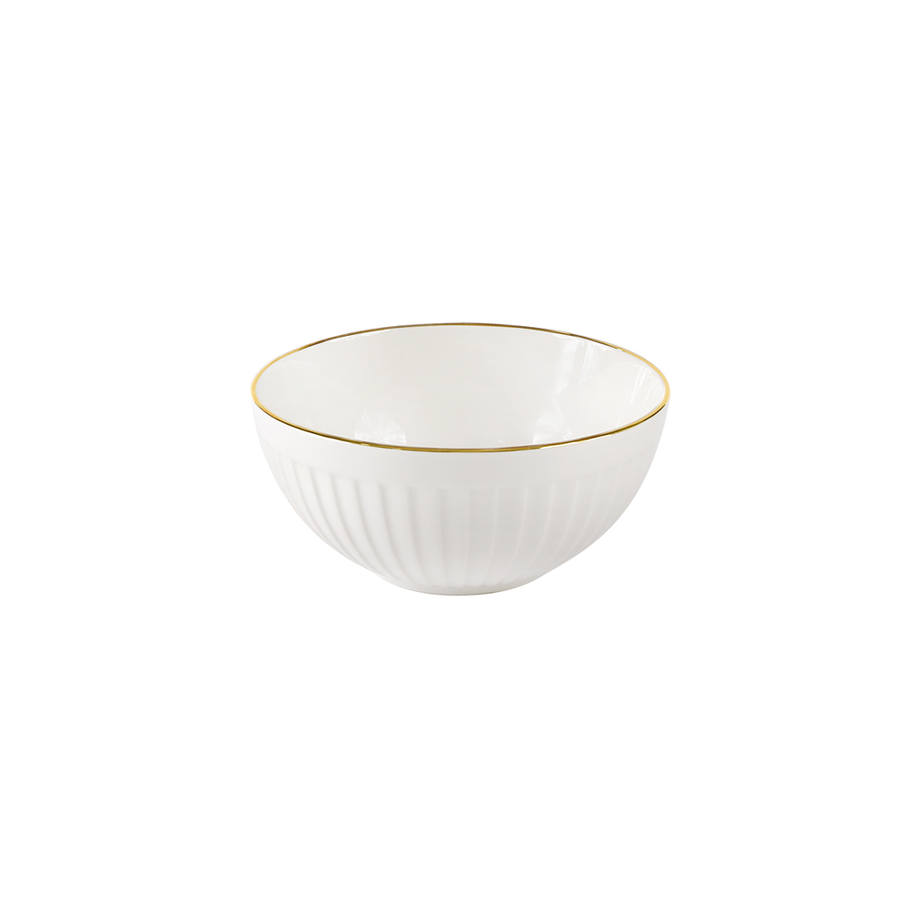 Drape Gold Cereal Bowl