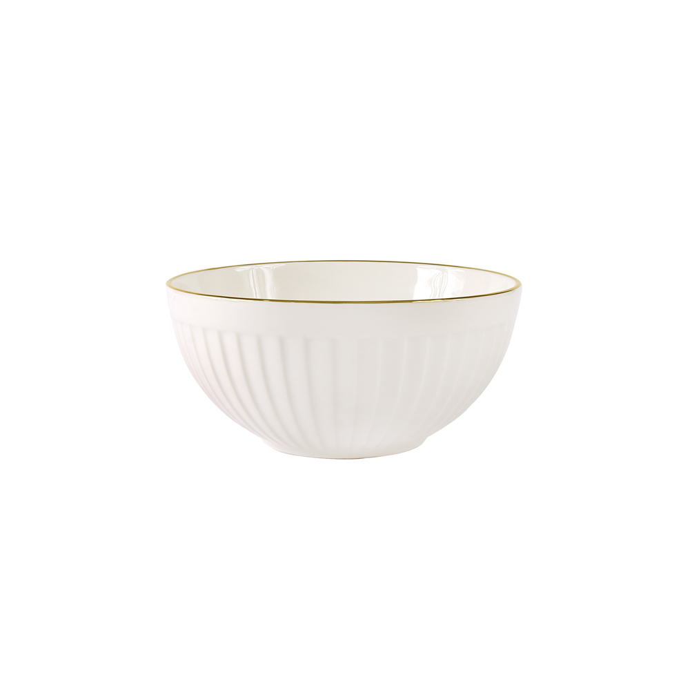 Drape Gold Cereal Bowl