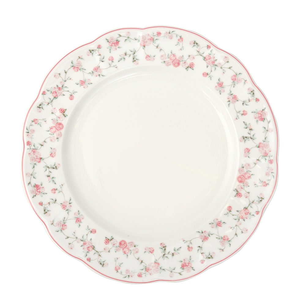 La Vie En Rose Round Platter