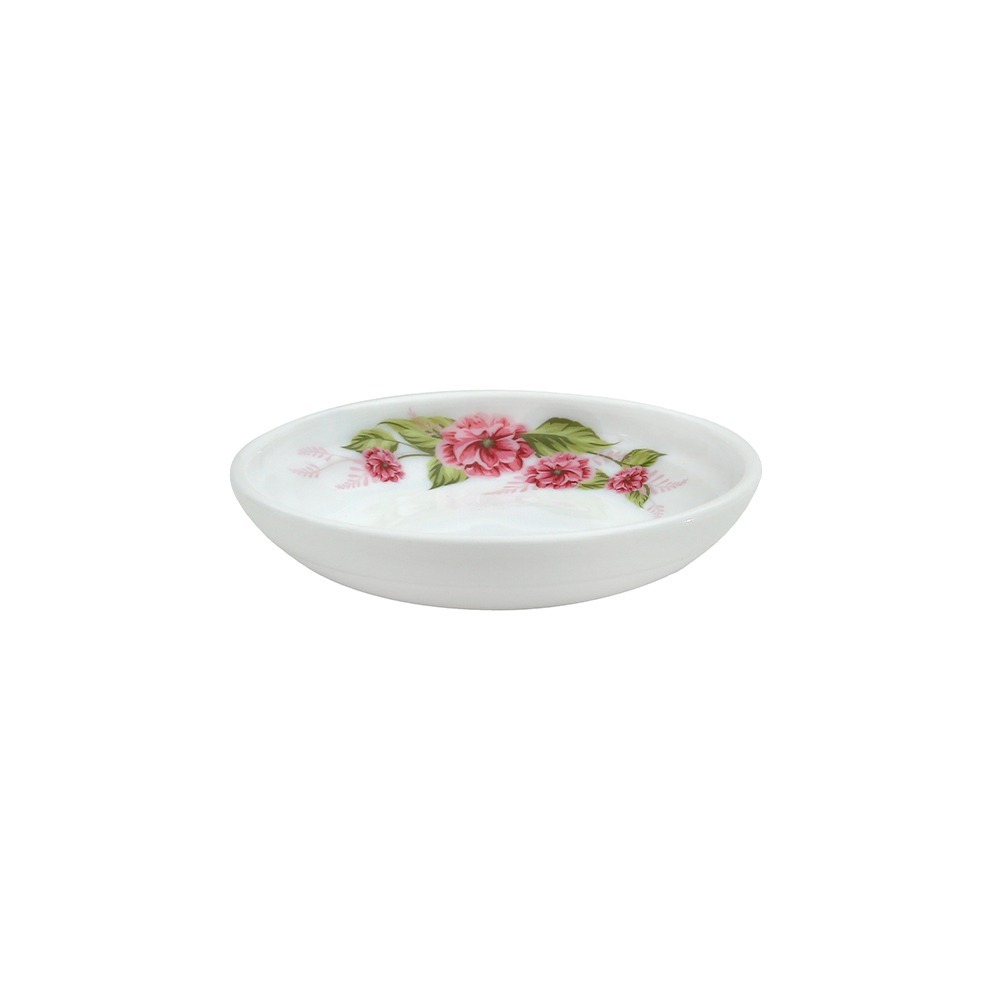 Dinexe Opal Glass Dinnerware Set 24pcs - Wavy Camellia Bloom