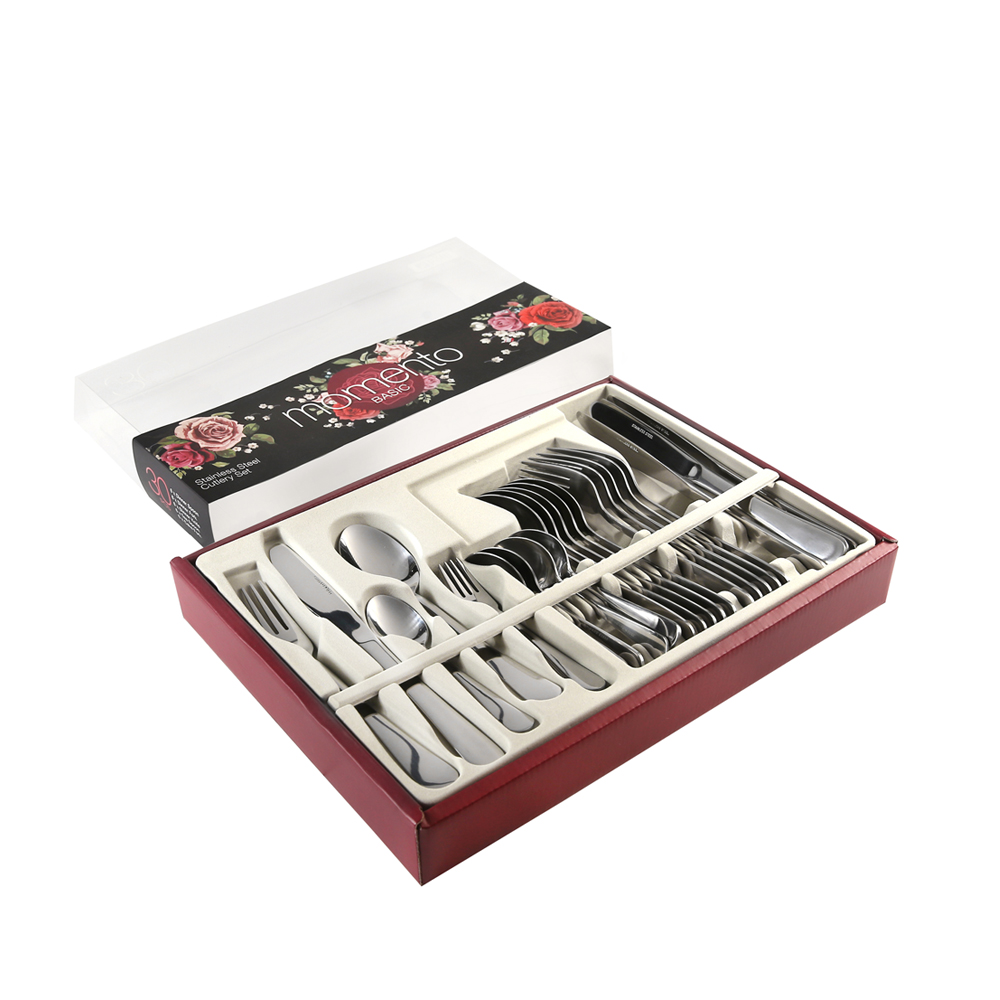 Arezzo Cutlery Set 30pcs (FREE 2pcs Serving Spoon)