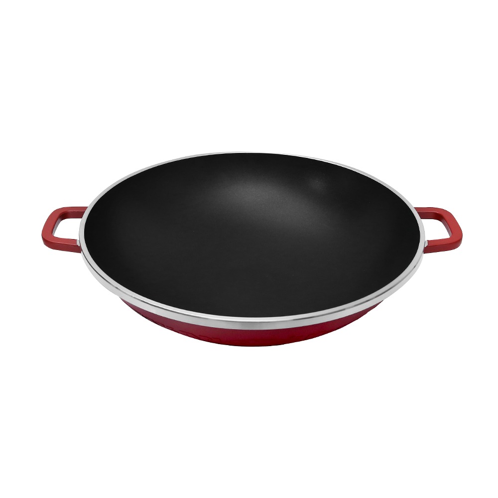 Areikan Non Stick Wok 40cm [FREE Wooden Turner]