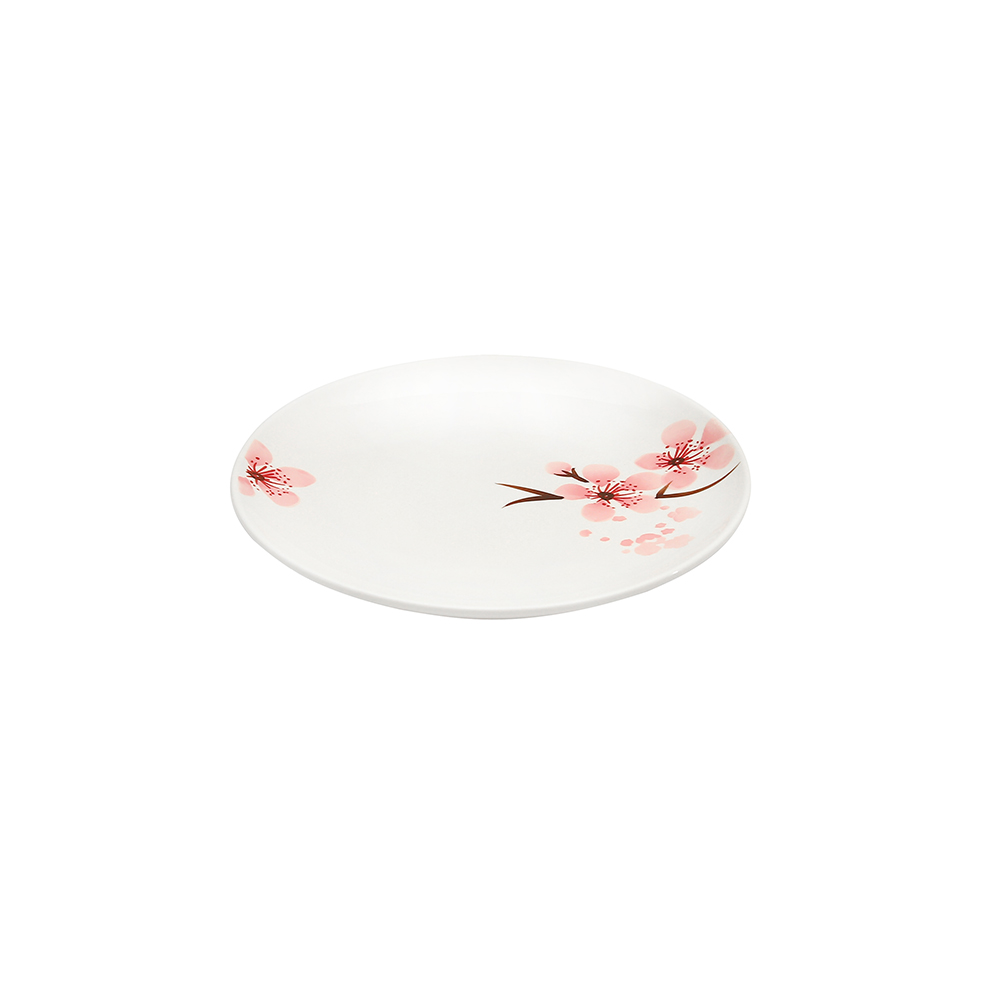 Sakura Hand Painted Coupe B/B Plate 6.5"