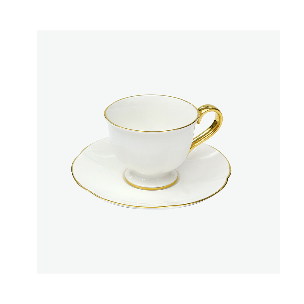 Bella Gold Cup & Saucer