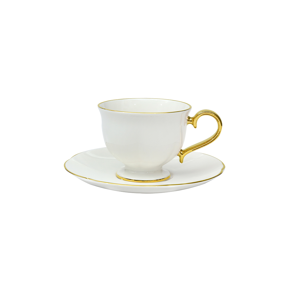 Bella Gold Cup & Saucer