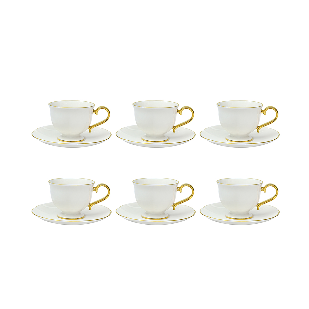 Bella Gold Cup & Saucer