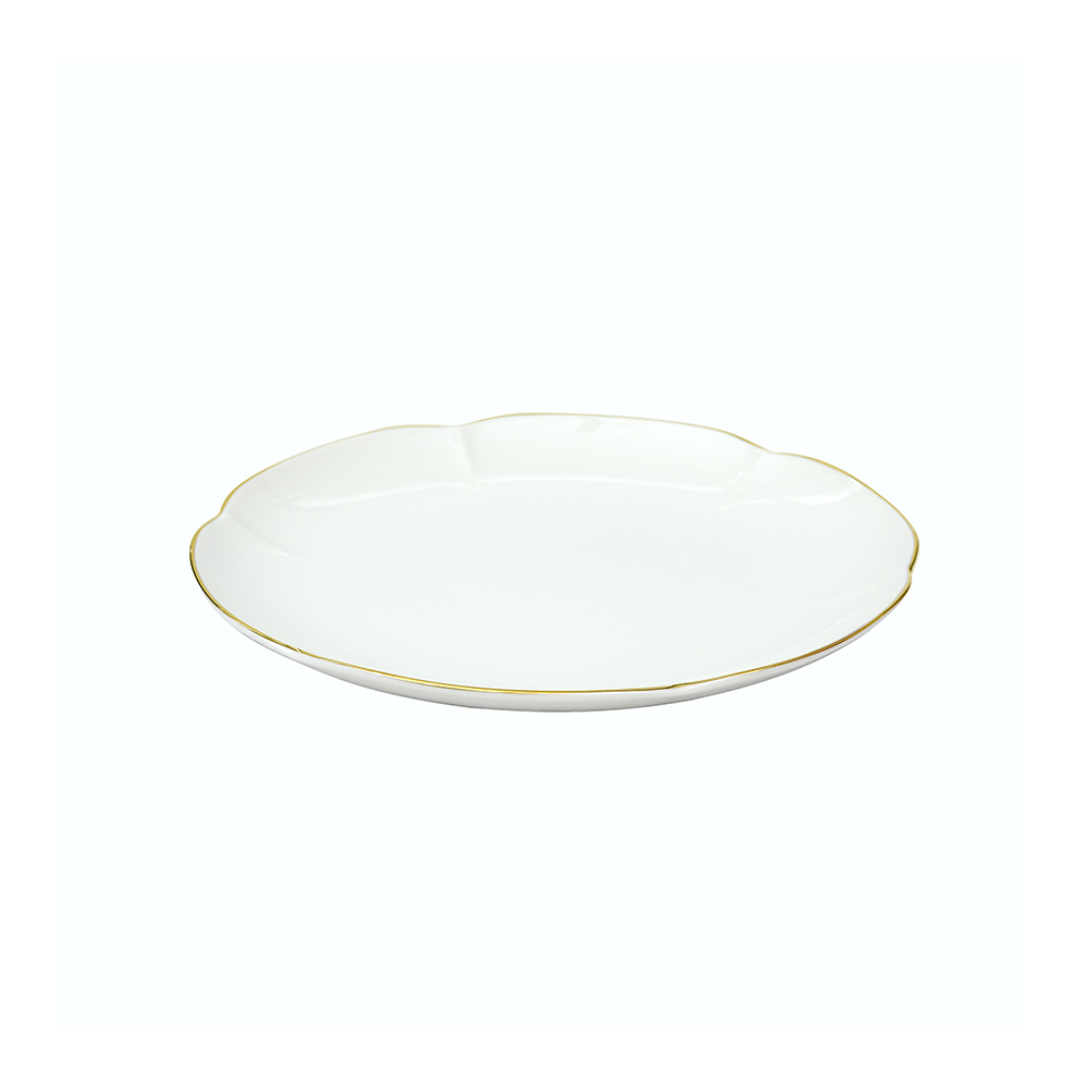 Bella Gold Coupe Dinner Plate