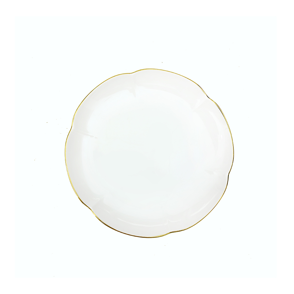 Bella Gold Coupe Dinner Plate