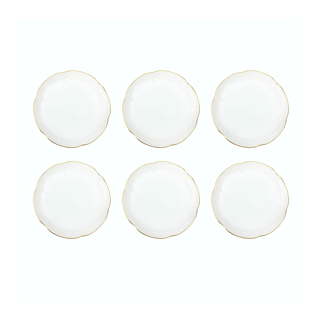 Bella Gold Coupe Dinner Plate