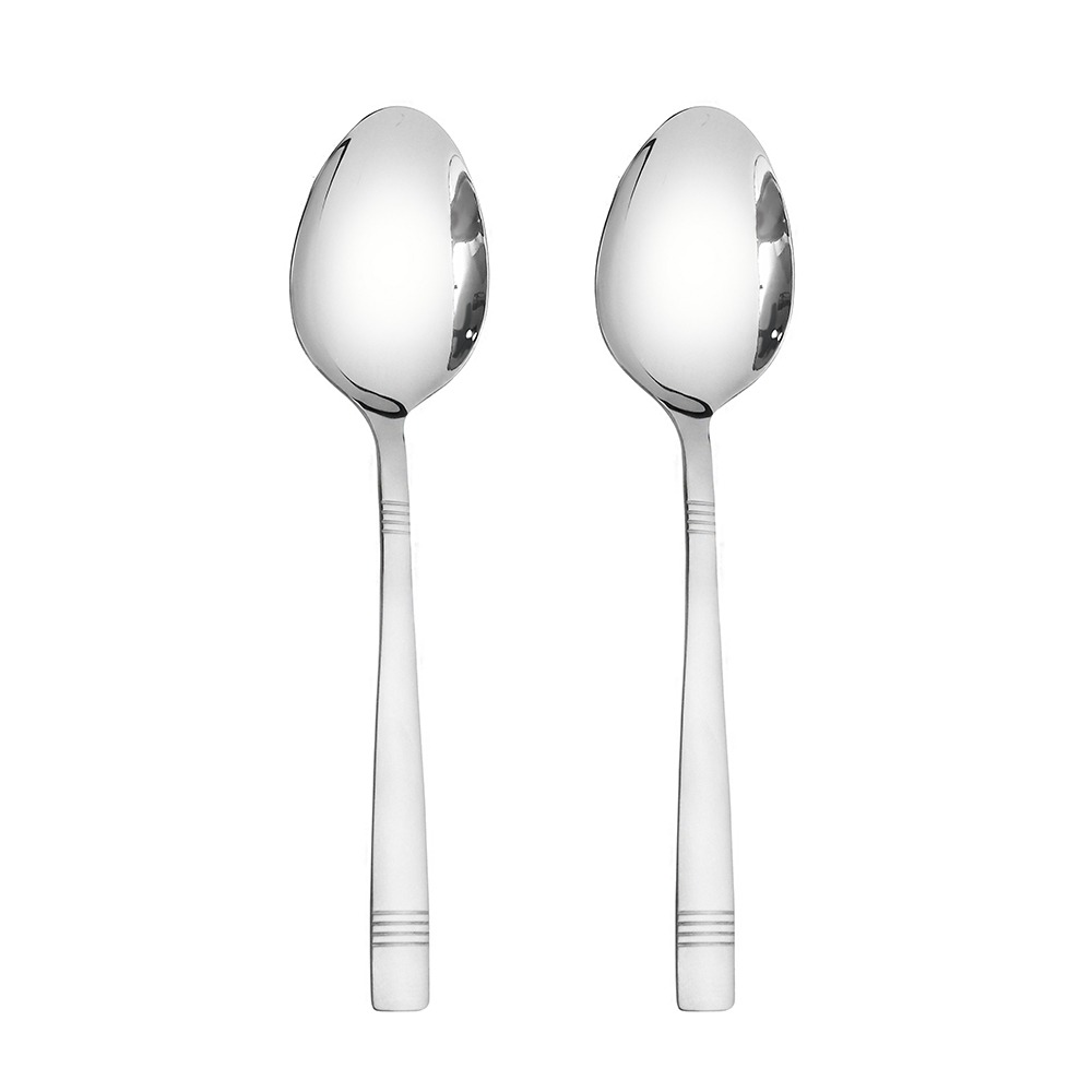 Simply Line Serving Spoon 2pcs