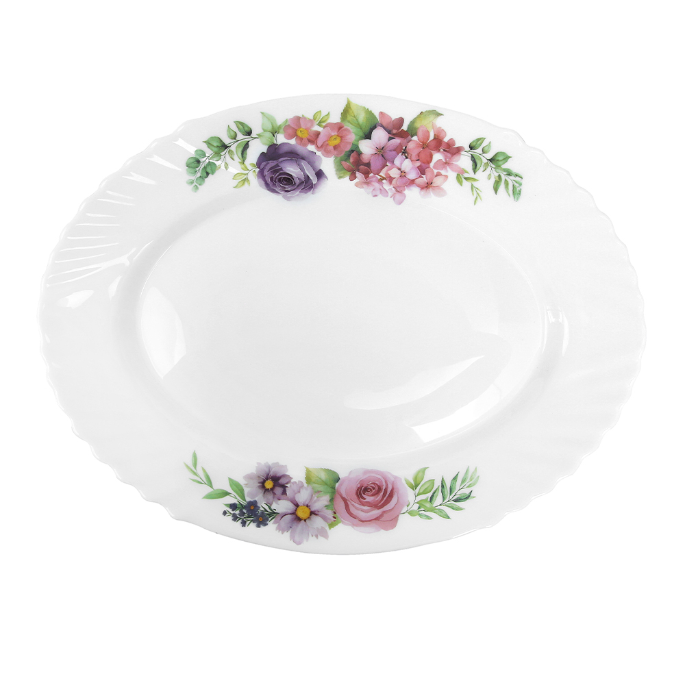 Dinexe Opal Glass Dinnerware Set 16 Pcs - La' Rossa