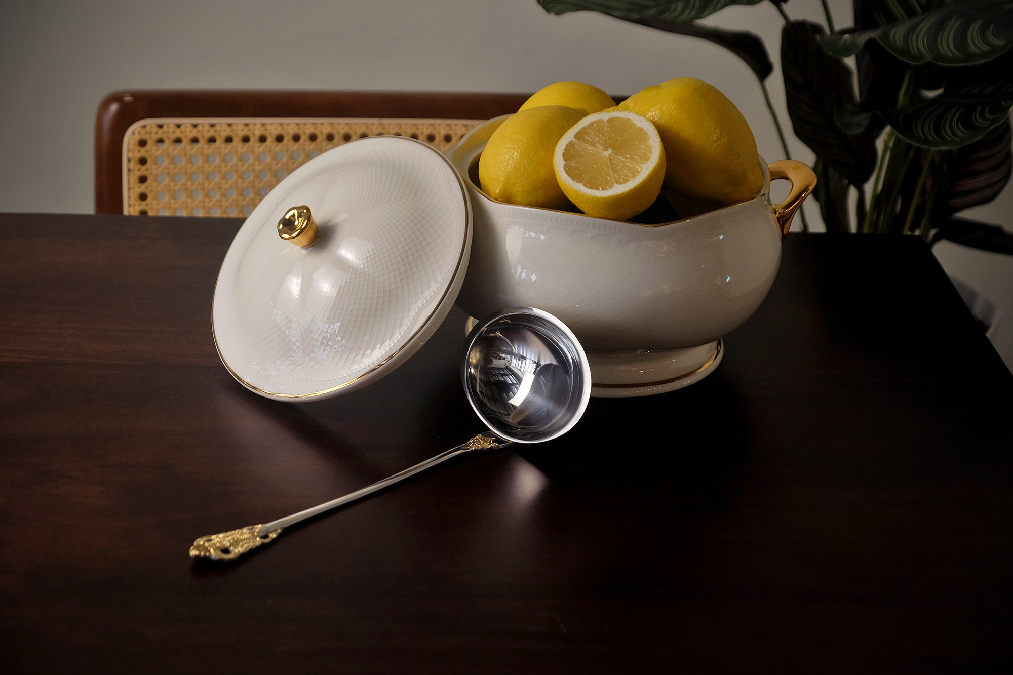 Majestica Gold Soup Ladle