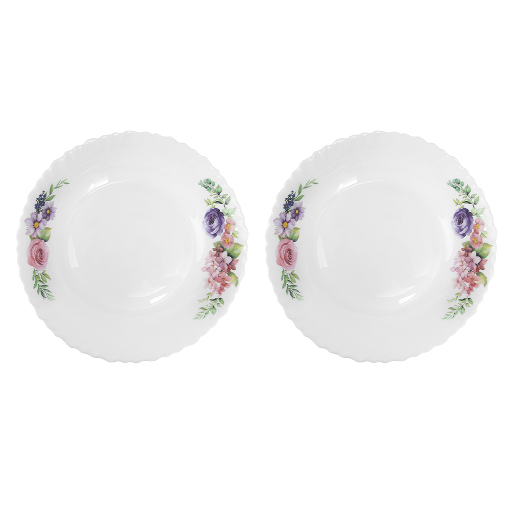 La' Chefz Ceramic Set Cookware (4 Pcs) - Cherry Pink (With Free Gift)