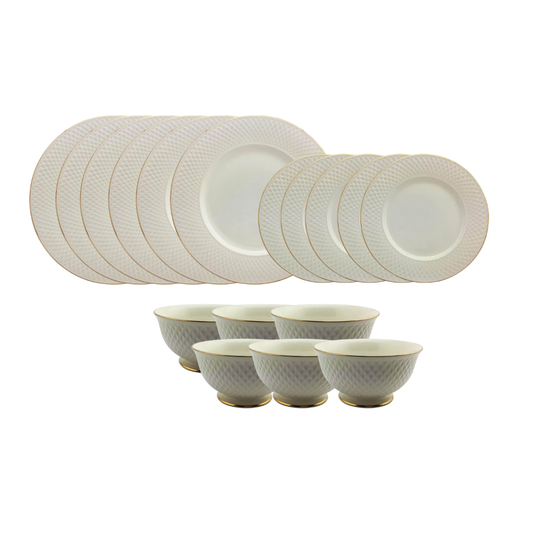 E'Clat Dinnerware Set 18 Pcs