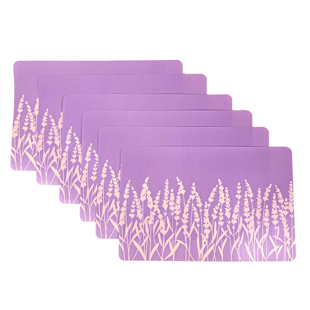 Dinexe Opal Glass Dinnerware Set 24pcs & Teapot Set 13pcs Combo - Lavender