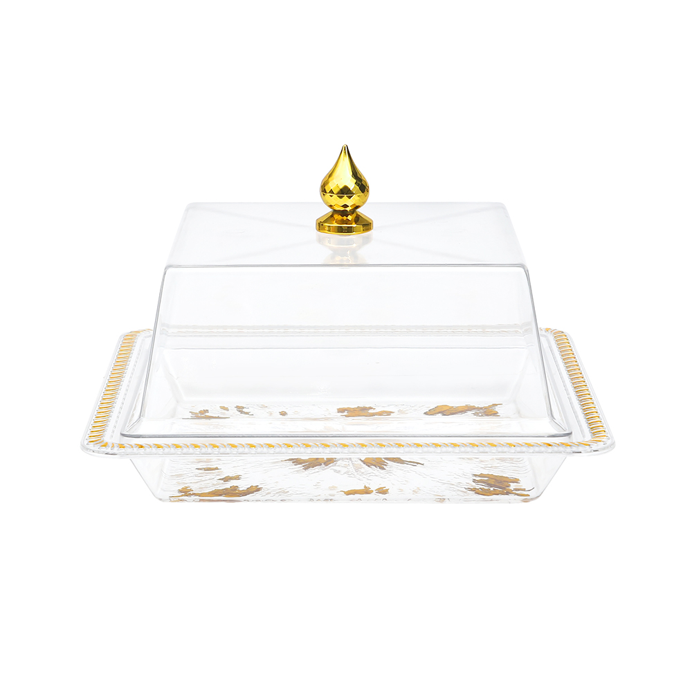 Fabian PET Serving Tray With Lid Square 30cm